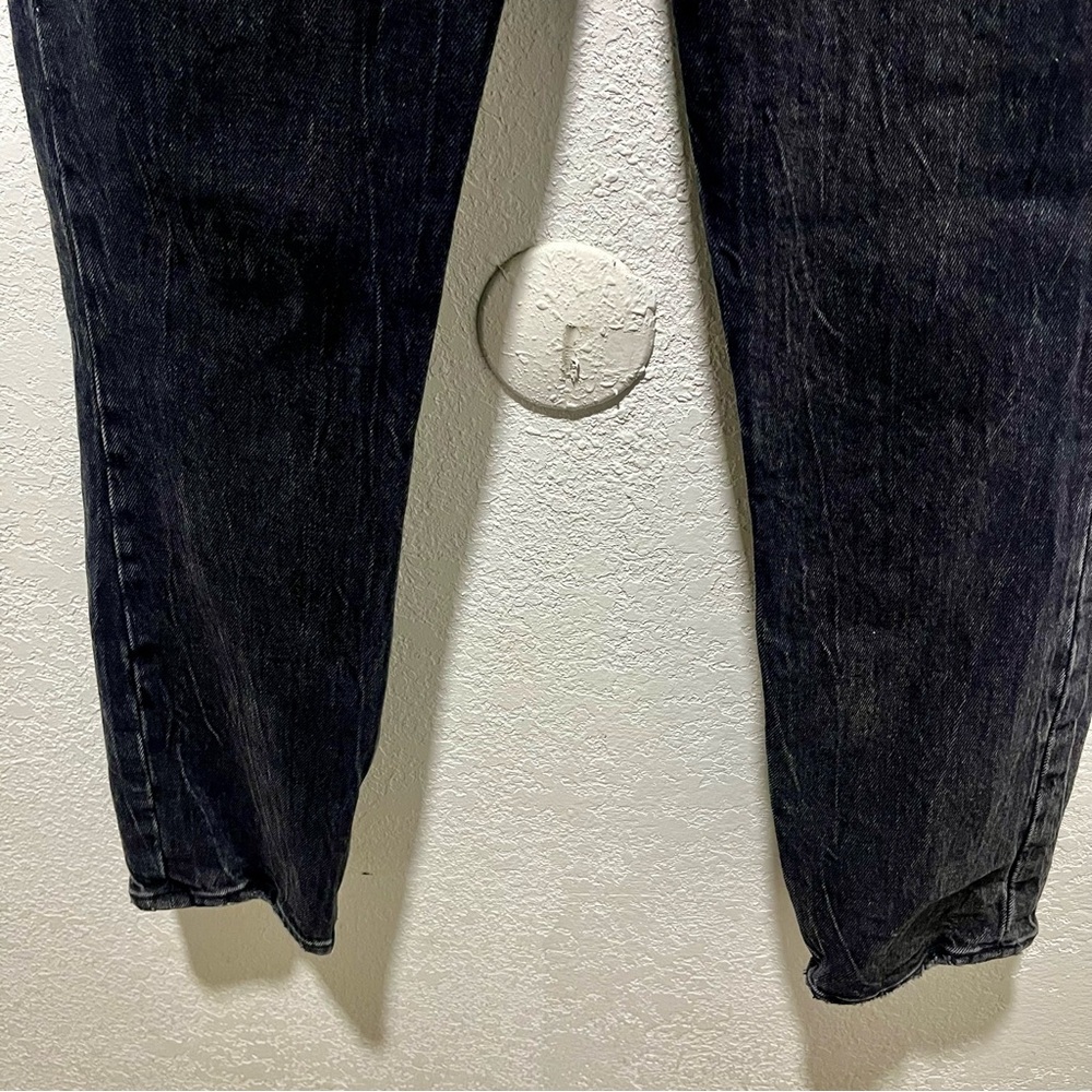 Abercrombie & Fitch Black The Mom High Rise Curve Love Jeans - Picture 5 of 14